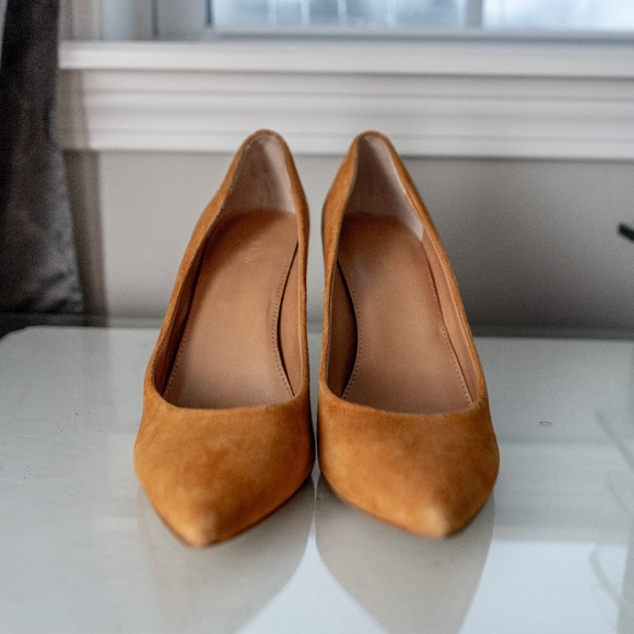 J. Crew Shoes - J. Crew suede 3.5" heels